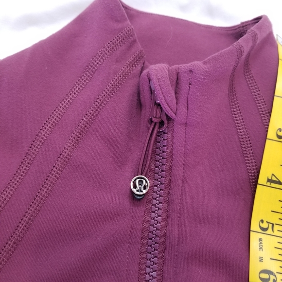 LULULEMON Define Jacket (Exhale) in Red Grape - Picture 4 of 10